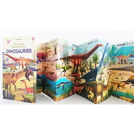 Das groe Panoramabuch: Dinosaurier