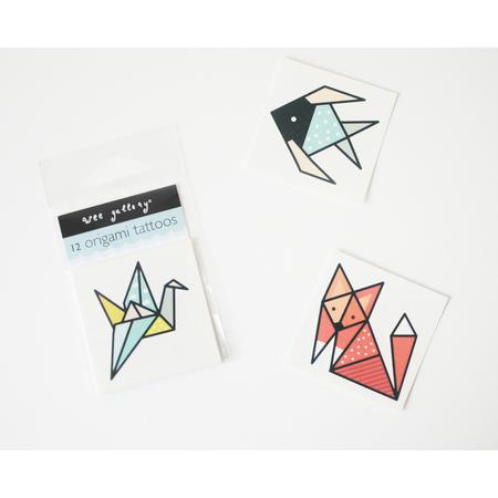 Tattoo-Set Origami