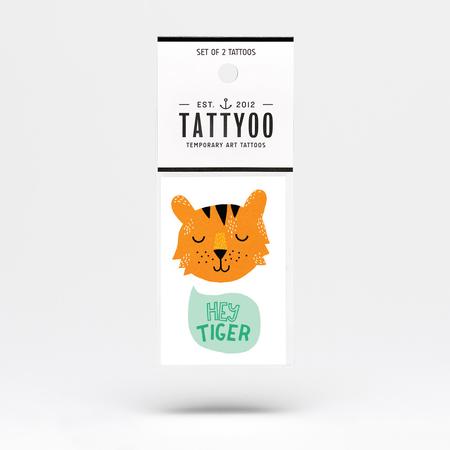 Tattoo-Set Hey Tiger