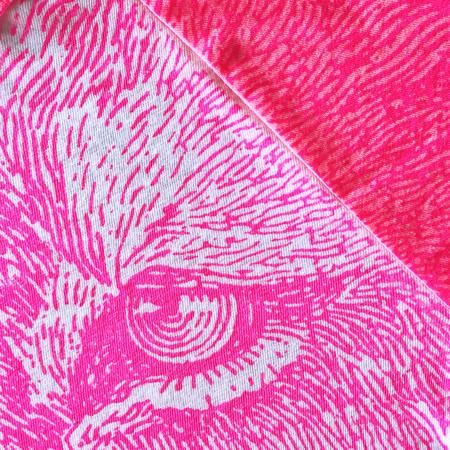 T-Shirt Lucky Fish, Lwe pink