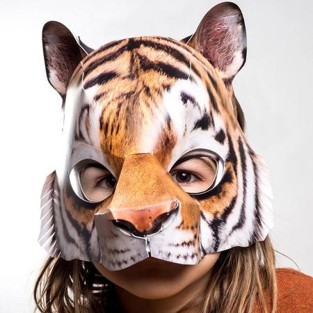 Bastelset Tiger-Maske