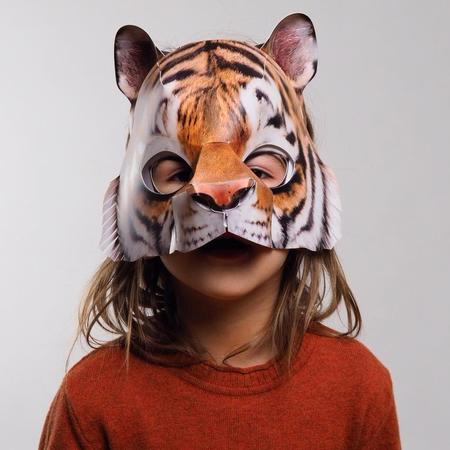 Bastelset Tiger-Maske