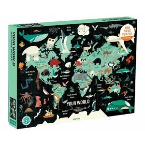 Puzzle Weltkarte - 1000 Teile