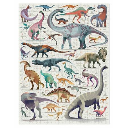 Puzzle Welt der Dinosaurier - 750 Teile