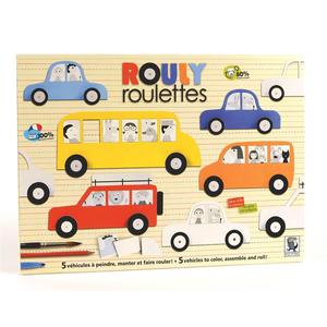 Rouly Roulette - Bastelset Fahrzeuge