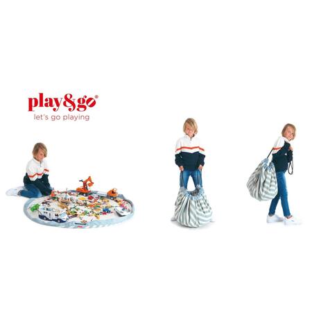 play&go Spielzeugsack Green Stripes