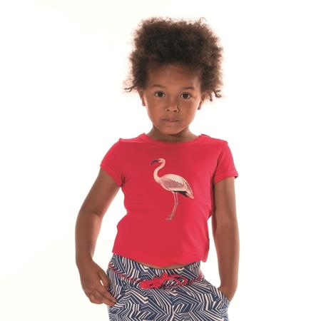 baba: T-Shirt Flamingo rot