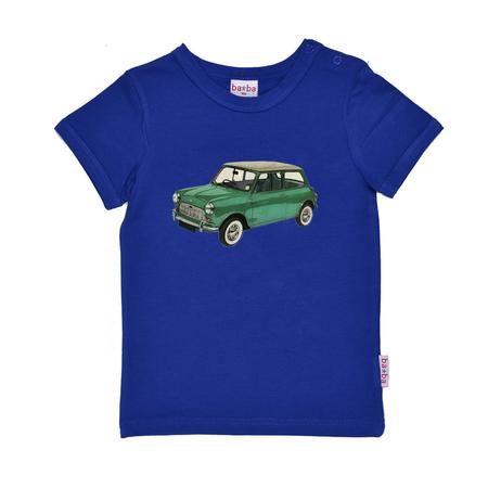 baba: T-Shirt Mini Cooper blau