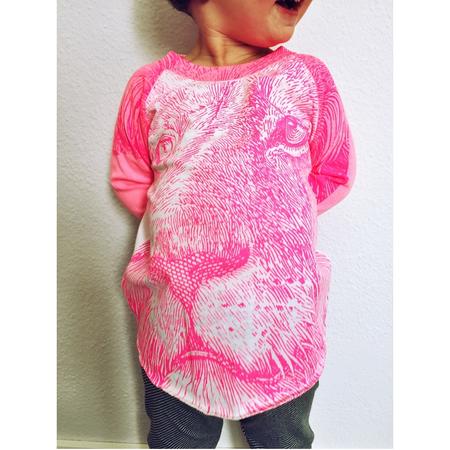 T-Shirt Lucky Fish, Löwe pink