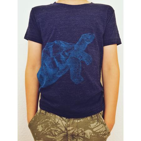 T-Shirt Lucky Fish Schildkröte blau